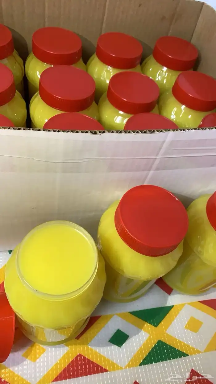 سمن غنم بري ومضير جديد ونظيف شغل بيت 1