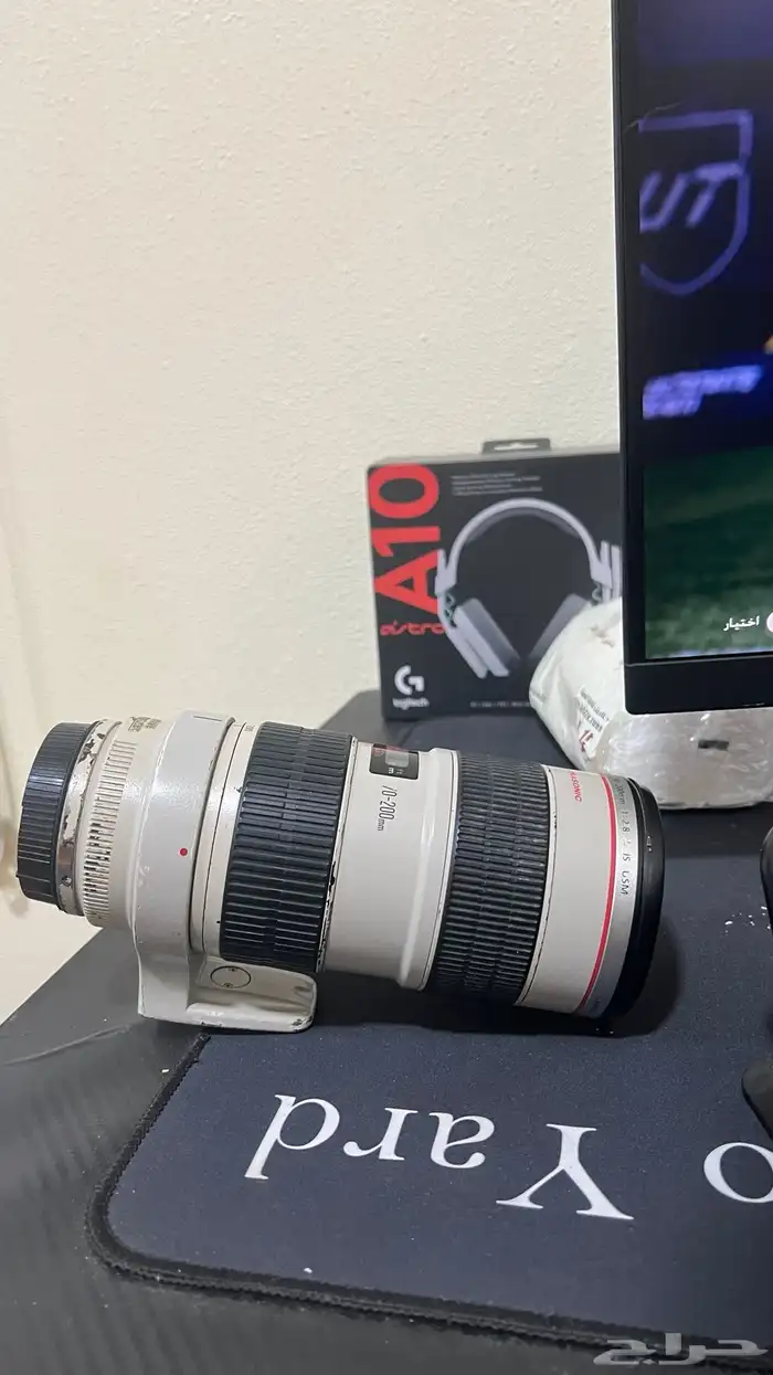 عدسه كانون 70 200 1