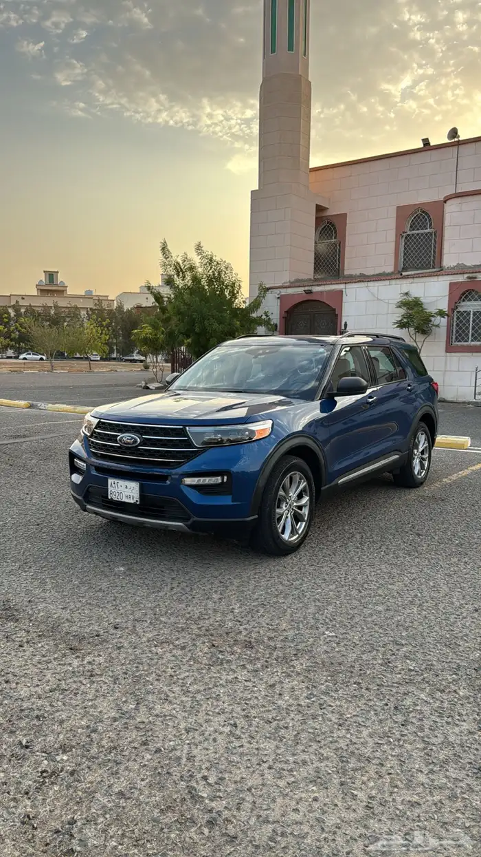 اكسبلورر 2022 فل XLT دبل جلد بانوراما عداد قليل 2