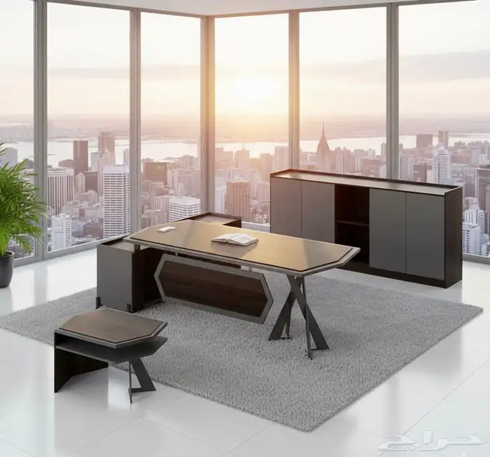 مودرن الفخمةاثاث مكاتب طقم حجم كبيرة عرض خاص تخفيض سعر الان 19
