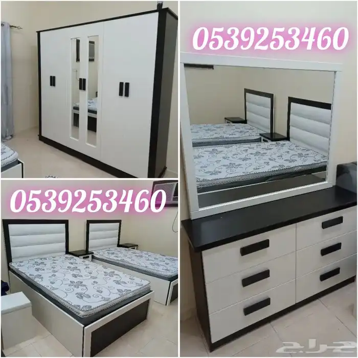 غرف نوم جديده وطني 1800ريال بالتوصيل والتركيب 26