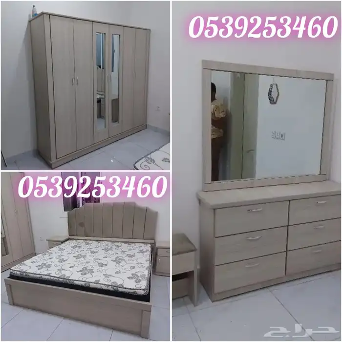 غرف نوم جديده وطني 1800ريال بالتوصيل والتركيب 12