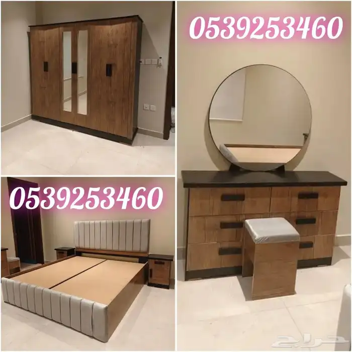 غرف نوم جديده وطني 1800ريال بالتوصيل والتركيب 48