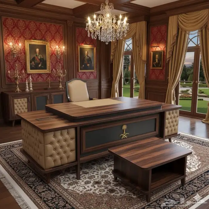 مودرن الفخمةاثاث مكاتب طقم حجم كبيرة عرض خاص تخفيض سعر الان 12