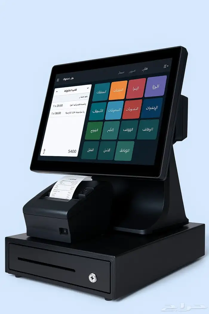 جهاز كاشير لمس لمطعم 0