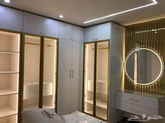 خزائن ملابس غرفة النوم ديكورات 18