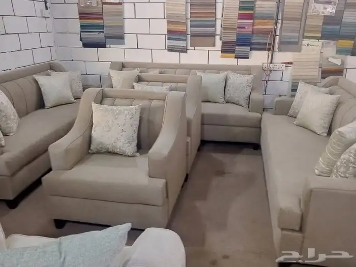 مفروشات كنب اقدم اقوى العروض تفصيل جاهز باقل الاسعار 1