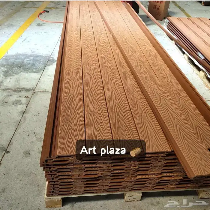 متوفر بديل خشب خارجي ساده ومضلع جمله 2