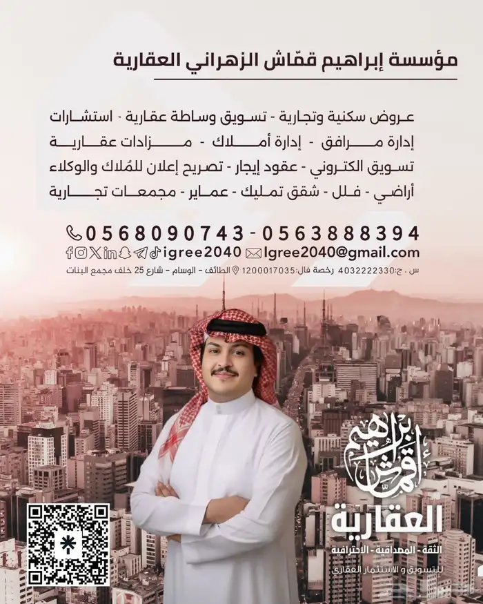 موقع للبيع عليه عمارة قديمة القمري 11