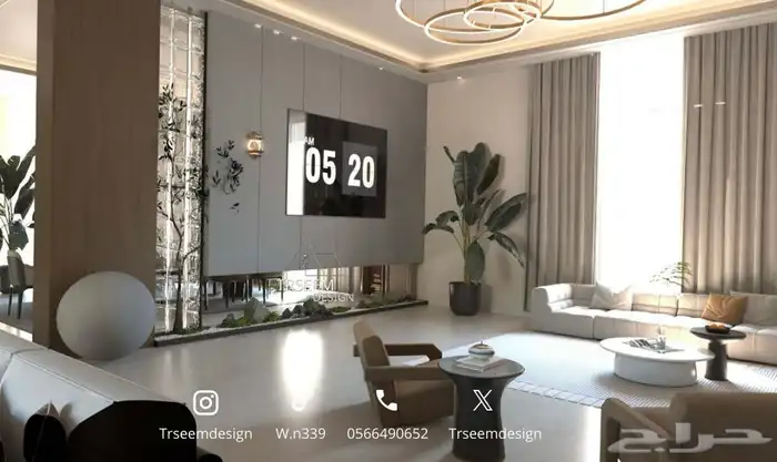 مهندسة معمارية ومصممة داخلي وخارجي 43