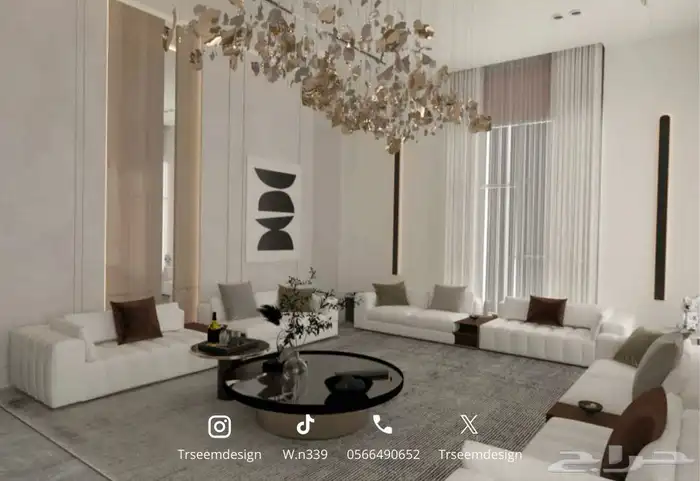 مهندسة معمارية ومصممة داخلي وخارجي 53