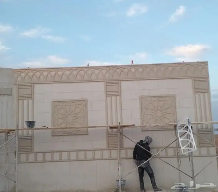 ديكورات خارجيه بديل الحجر المجارده النماص 1