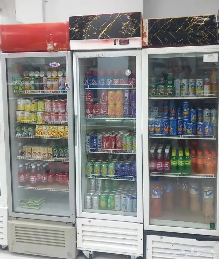 ثلاجه عرض للبيع 7حبه كله شغال تبريد 0