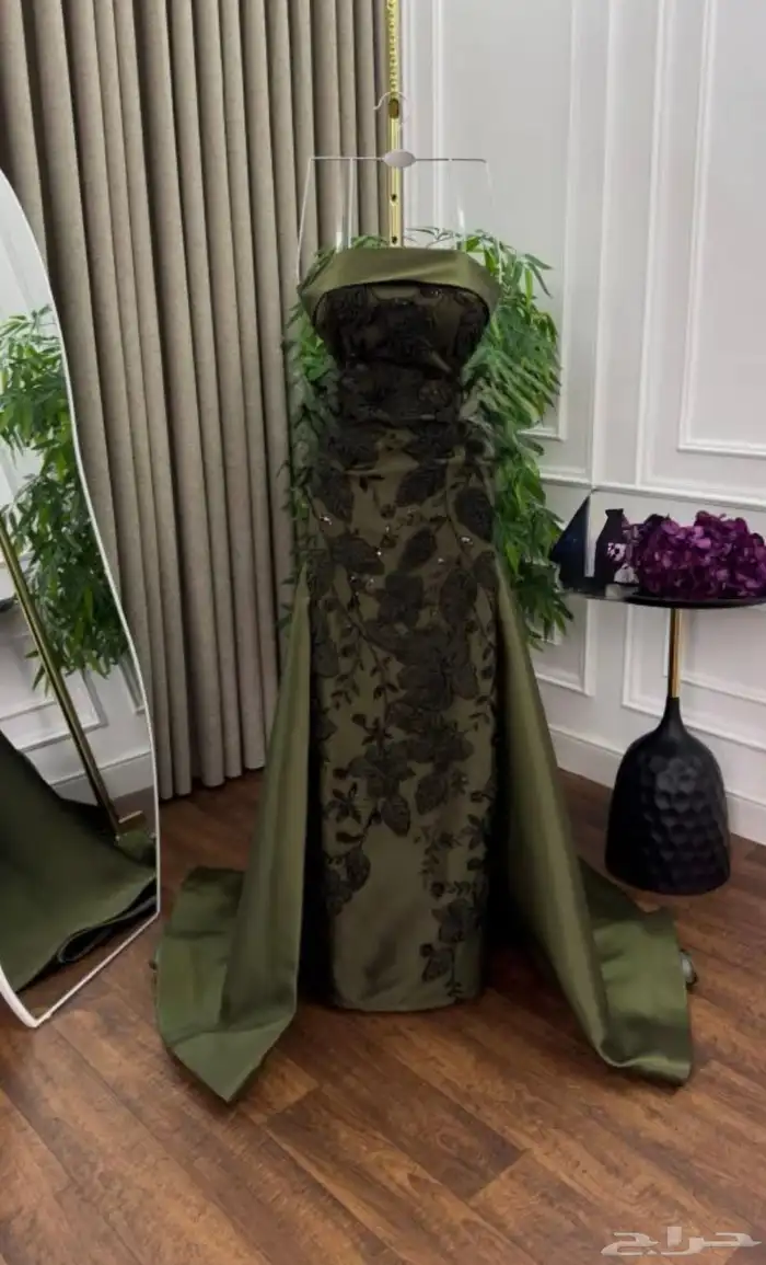 فستان سهره لونين   ميكادو كلفه تطريز 0