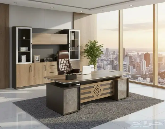 مودرن الفخمةاثاث مكاتب طقم حجم كبيرة عرض خاص تخفيض سعر الان 18