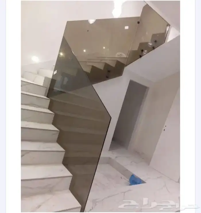 زجاج دربزين واستل استيل وجميع انواع الدربزين درج 2