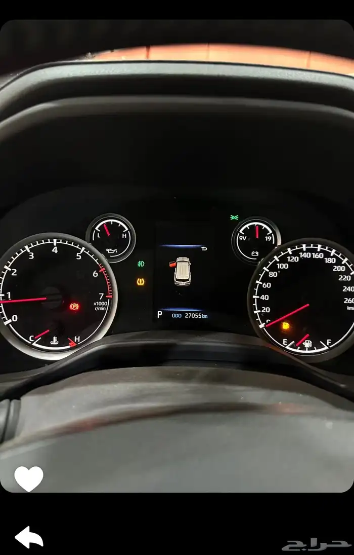 لاندكروزر 2024 رقم 4 بنزين ماشي 28 الف 16