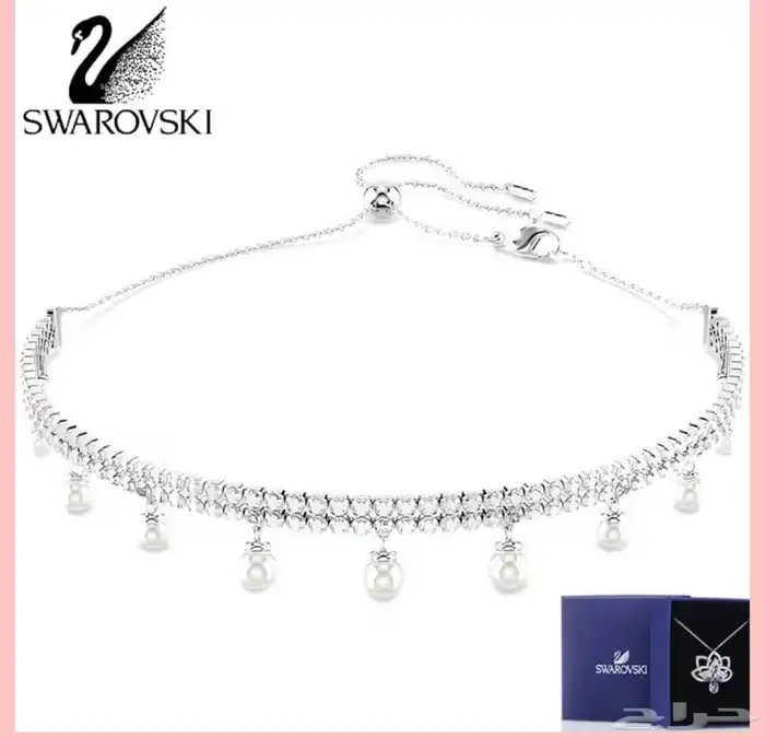 طقم شوكر سوارفسكي 0