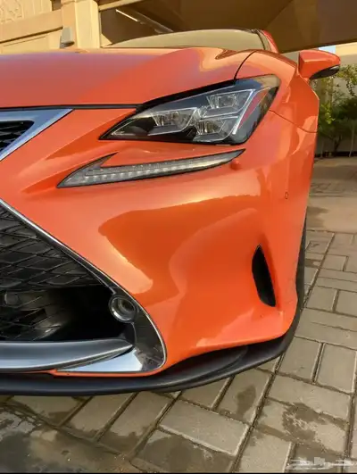 لكزس RC F-SPORT بلون جميل وممشى 102 ألف كيلو. index
