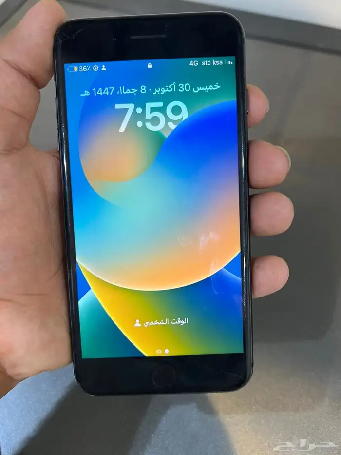 ايفون 8 بلس مستخدم نظيف 5
