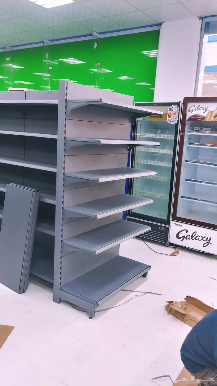 يوجد لدينا جميع انواع الرفوف تخزين مستودعات 0