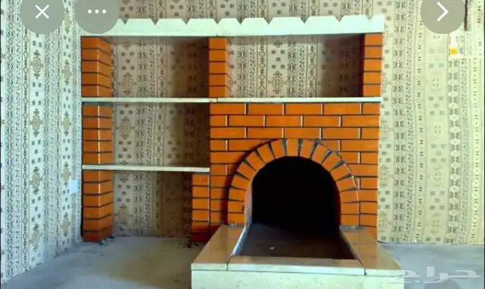 بيوت شعر مشب نار مشب رخام قرميد جمالون تلبيس قماش 2