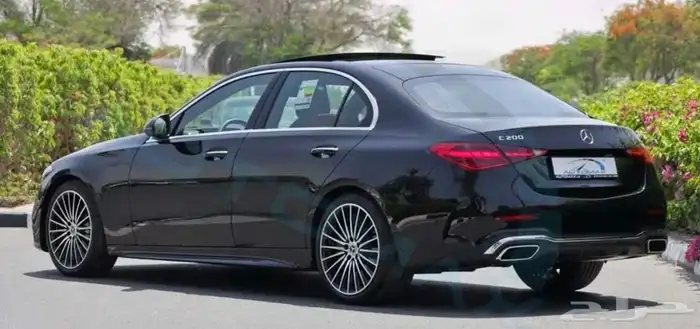 مرسيدس سي200 اسود اصفار2025 جديد فل (كامل) 0