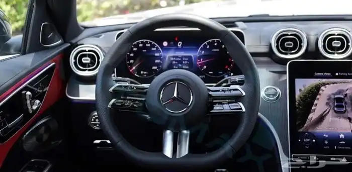 مرسيدس سي200 اسود اصفار2025 جديد فل (كامل) 4