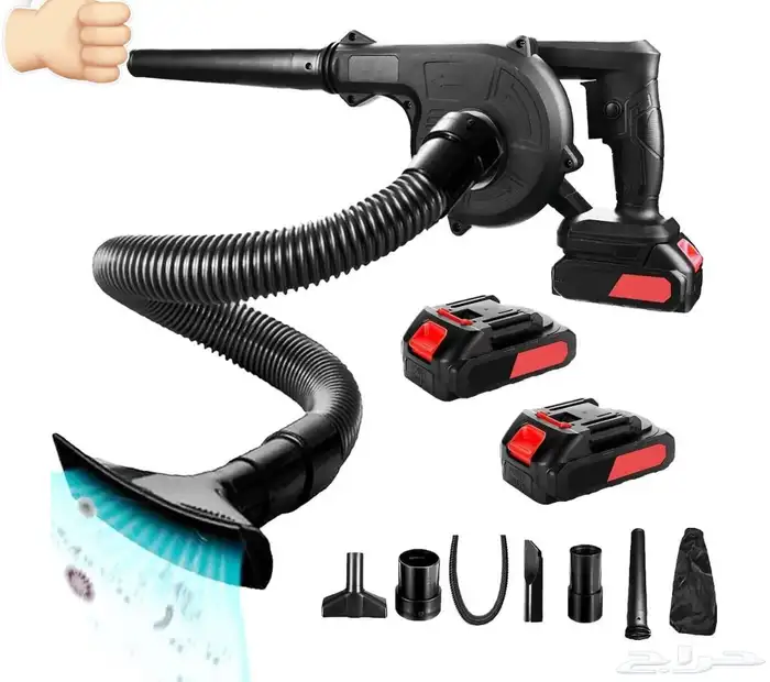 منفاخ هواء مع بطاريه شحن 6