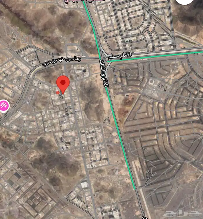 للبيع أرض سكنية بحي الغرب العزيزية 0