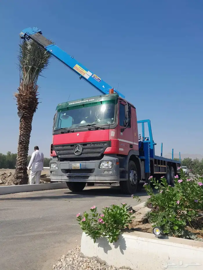 رافعات شوكيه تلسكوبيه وسطحات ونش 10طن 1