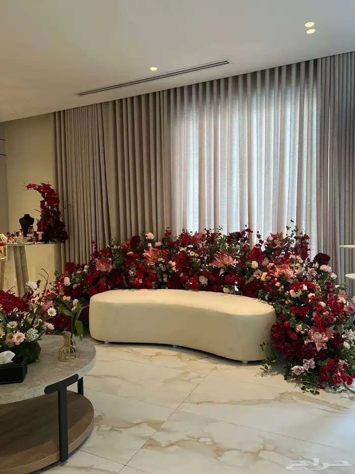 تنسيق ورد وكوشات ومداخل باليوميه تنسيق ورد صناعي وطبيعي 0