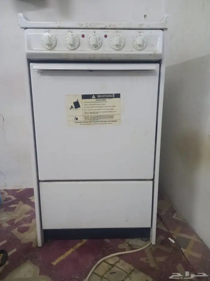 بوتاجاز كهرباء امريكي للبيع 4عيون وفرن استخدام 3شهور حاله جي 0