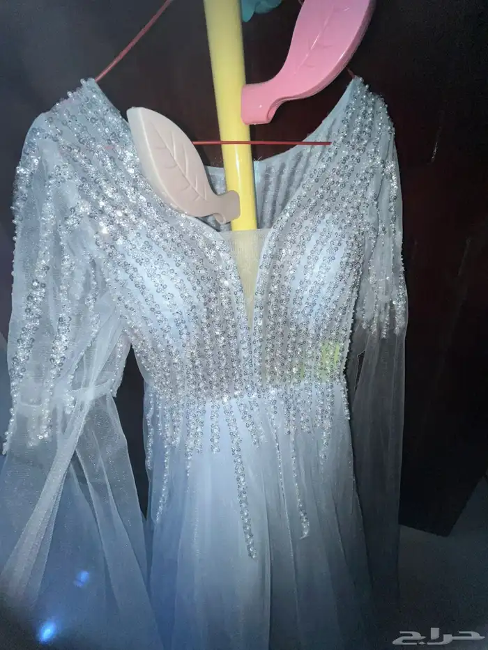 فستان سهرة للبيع جديد 4