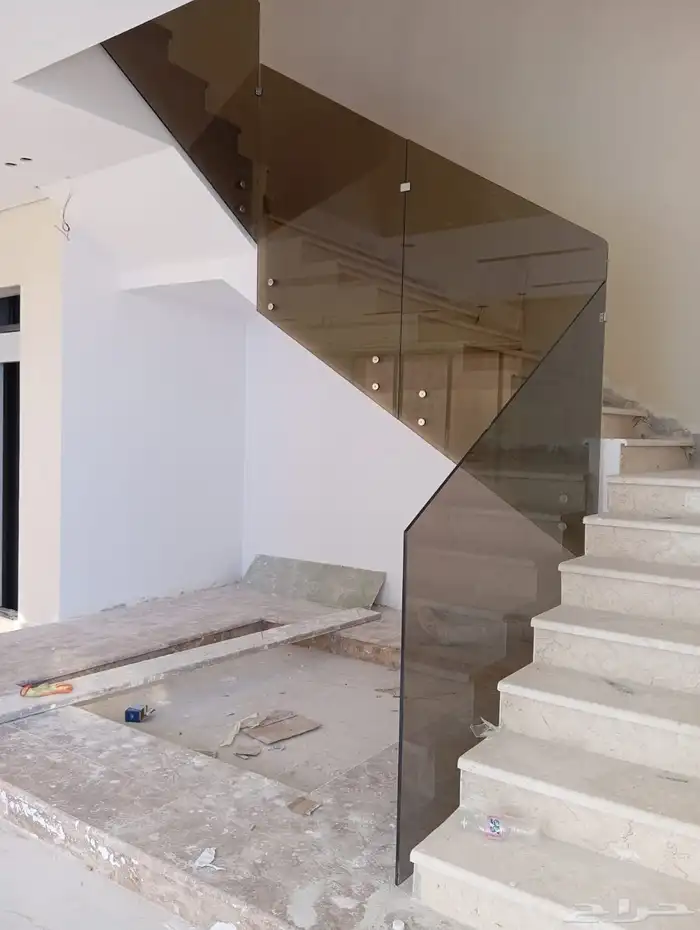 زجاج دربزين واستل استيل وجميع انواع الدربزين درج 1