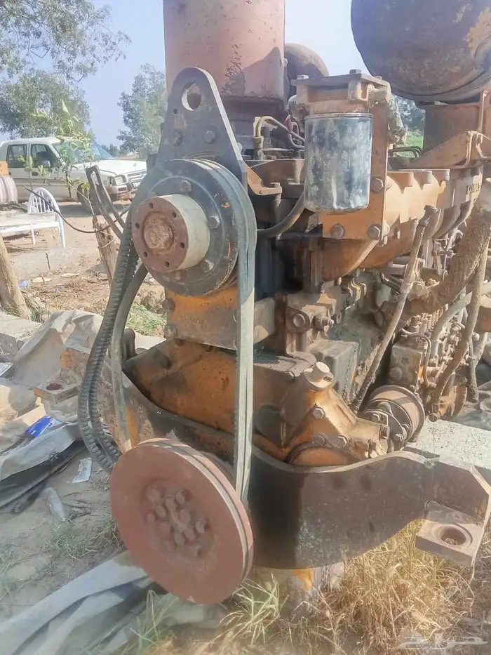 مكينه و الطرمبه ديزل مكينه 125كماتيو دركتل 17 او 65 ع 8للبي 2