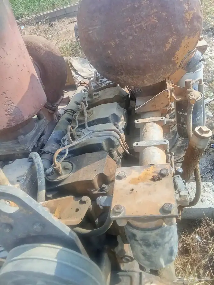 مكينه و الطرمبه ديزل مكينه 125كماتيو دركتل 17 او 65 ع 8للبي 1