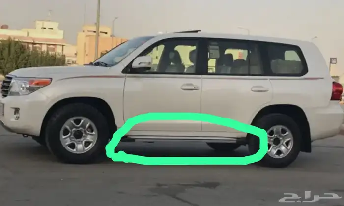 دعسات لندكروزر مع بطانه الي فوق الدعسه 0