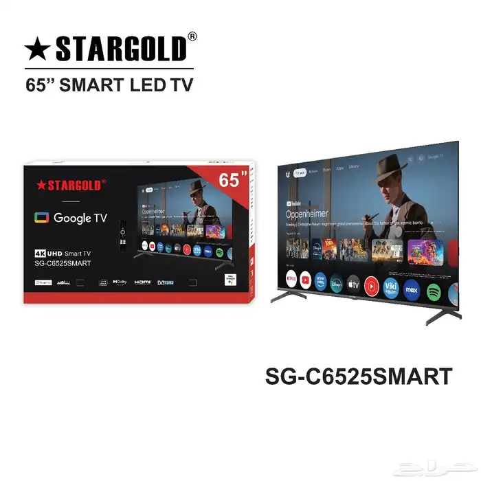 قال تلفزيون سمارت 4K نيتفليكس يوتيوب كل الحظيرة fi 5