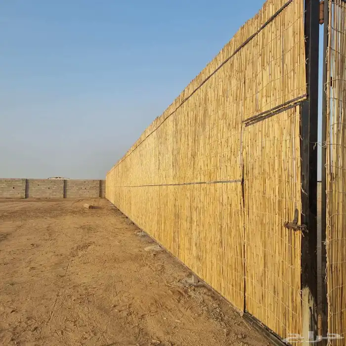 مظلات سواتر الخيزران وجميع انواع الحداده العامه 6