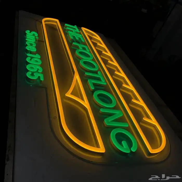 كلادنج لوحات حروف بارزة اكرليك زنكور ستالس ليد نيون يونيفورم 0