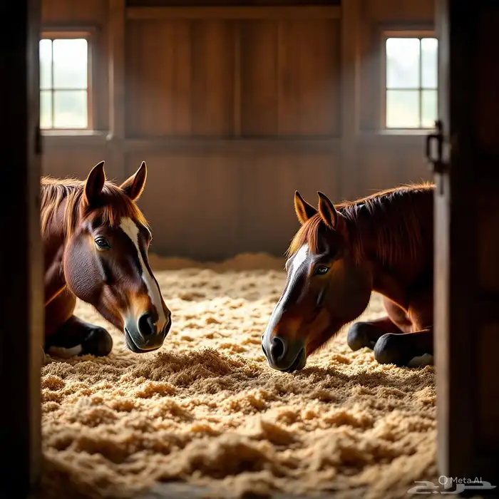 نشارة للدواجن و الخيول و الأرانب 4