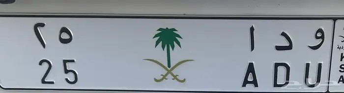 لوحة مميزه ودا 25 0