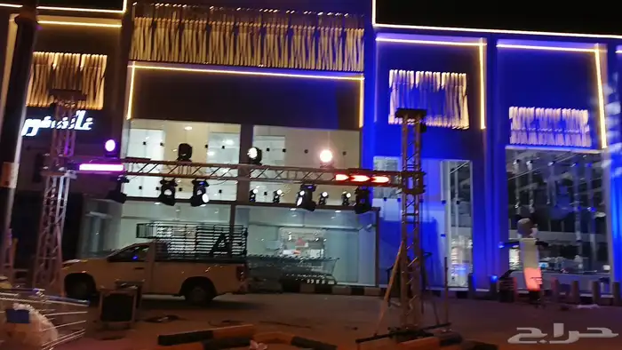 متخصصون في الفعاليات تنظيم الحفلات والافتتاحيات تراس ليزرات 1