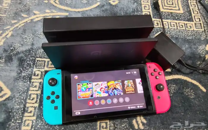 جهاز نينتندو مع كامل اغراضه 1