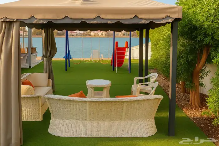 درة العروس فيلا على البحر للايجار بالشاطئ الذهبي جديدة 2