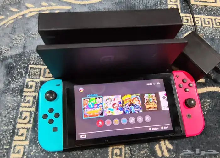 جهاز نينتندو مع كامل اغراضه 2