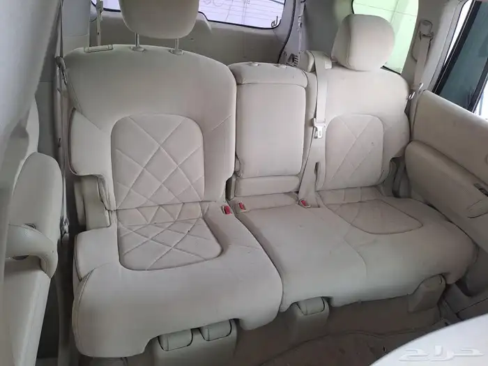 نيسان باترول 2012 مصدوم وجهيه وجنب يسار عدد الملاك 3 ممشى 11 1