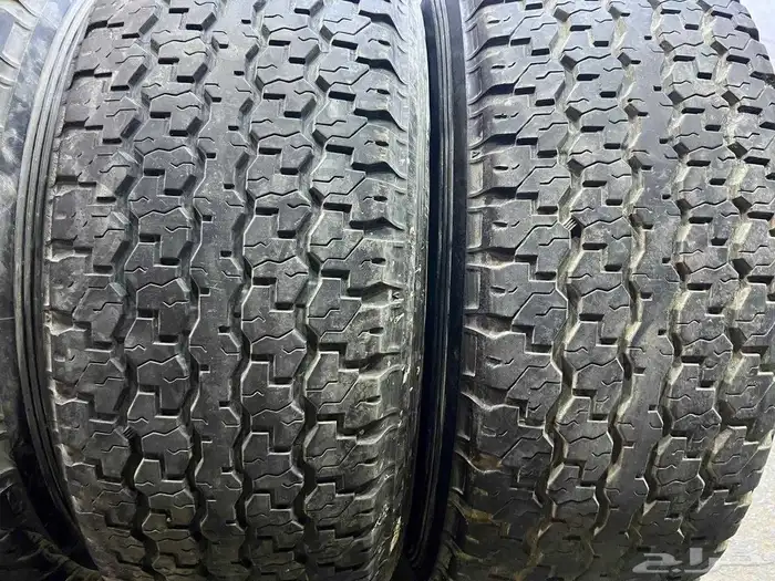 كفرات دلوب مقاس 275 70 16 جنوط فتك صيني خمس حبات فتك 8