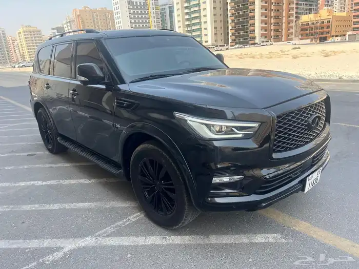 جيب انفينتي QX80 فل كامل لوحات اماراتية2019 4